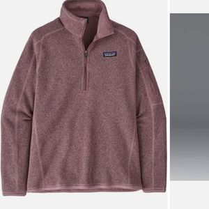Patagonia Better Sweater Quarter-Zip Fleece Pullover - Women's in Mauve